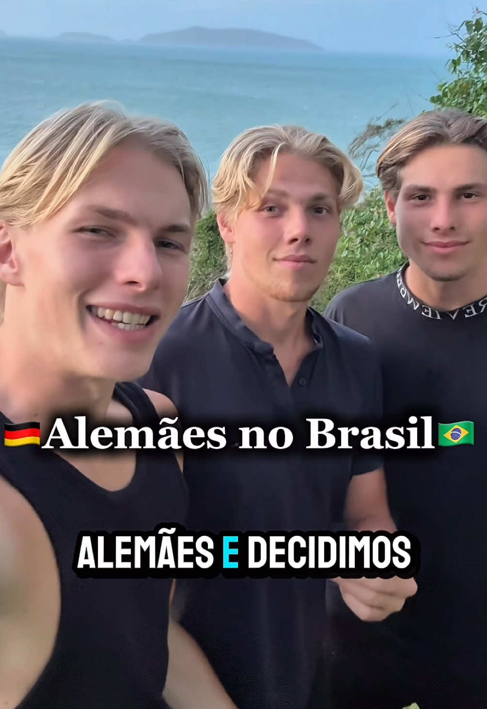 A vida começa quando a gente sai da zona conforto. ☀️  Bora viver o novo. 💭 #alemão #irmãos #brasil #motivação 