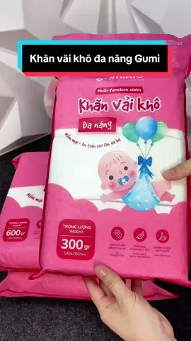 Khăn vãi khô đa năng Gumi đang có voucher giá tốt được gần 2kg luôn ah cả nhà. #khanvaikhogumi #cindythuytichcuc 