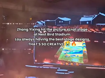 GILAAAAA KEREN BANGET😭😭 SO PROUD OF U LAY ZHANG❤ #lay #layzhang #exo #weareoneexo #fyp cr : on video , erilayixing (X) 