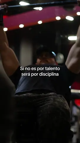 Si no es por talento será por disciplina. #gym #GymLife #GymTok #gymtime #GymTok #motivacion #motivation #gymmotivacion #gymmotivation #GymLife #fyp #paratii #fyppppppppppppppppppppppp #foryou #facts #gymrat 