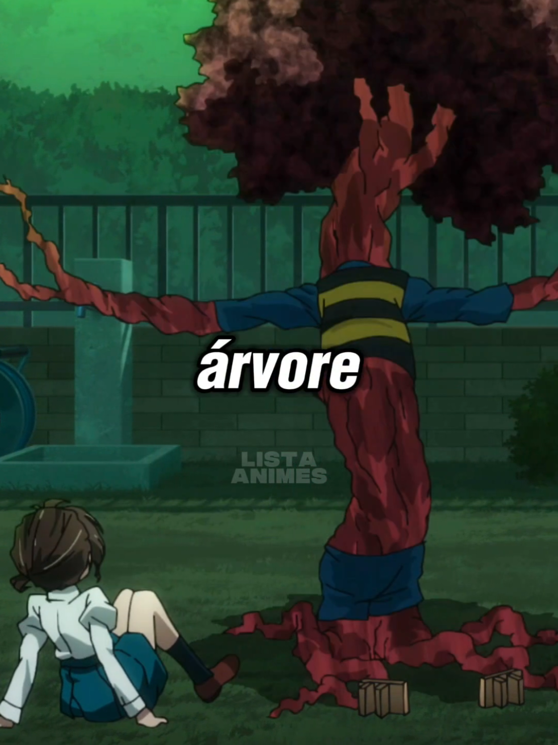 AS PESSOAS ESTAVAM SE TRANSFORMANDO EM ÁRVORES! #anime #otaku #tiktokbrasil 