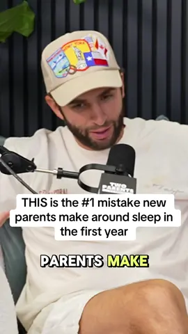 Key takeaway: work smarter, not harder 💡 #twoparentsandapod #newparents #babysleep #parenting #podcast