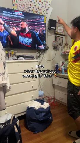 it’s not FAKE😞 #WWE #funny 