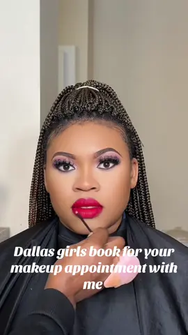 Dallas girls book for your makeup appointment with me . Send a dm to schedule an appointment 😍 #dallasmakeupartist #dallasmua #dfwmakeupartis #makeup