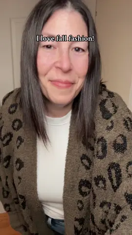#fallfashion #cardigan #OOTD #leopardprint #soft 