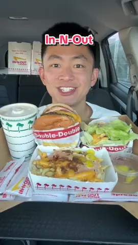 Post Marathon In-N-Out 🍔 #innout #burger #mukbang #asmr #eating 