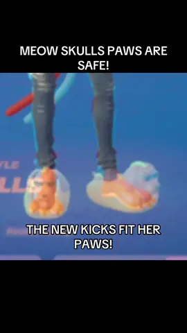 Thank you Epic games for saving Meow Skulls’s paws🥹🥹🥹. #fyp #real #meowskullz #paws #fortnitekicks 
