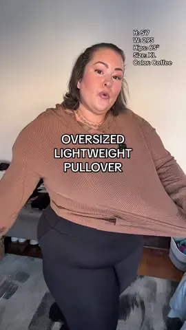 The perfect lightweight pullover to transition into fall & winter! it’s still hot some days, it’s like you don’t know what to wear! This pull over is super lightweight so your still getting fall vibes without sweating your tail off! Literally love this one!!!  I’m wearing a XL in the color coffee 🧡✨ #lightweightpullover #pullover #pulloverhoodie #falloutfitideas #falloutfits 