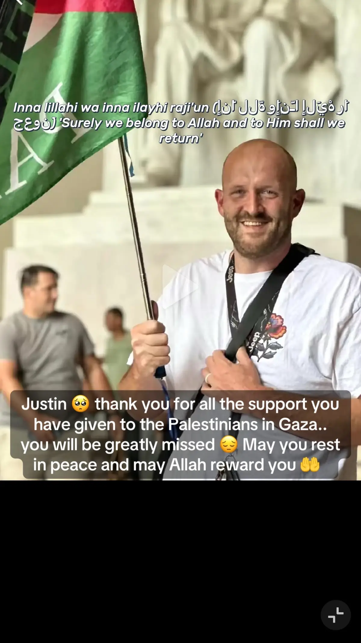 @Justin محمد الله يرحمك. Allah yerhamik may Allah have mercy on you Justin you will be sorely missed. 
