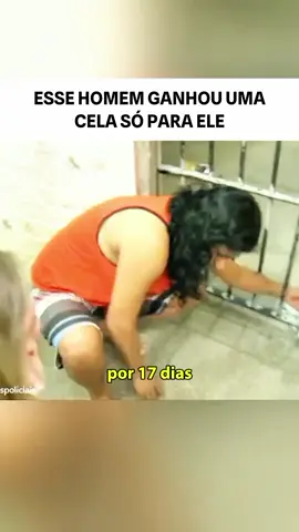 essa tr4vesti ganhou uma cela só para ela poder ficar. #noticias #noticia #news #foryou #viral 