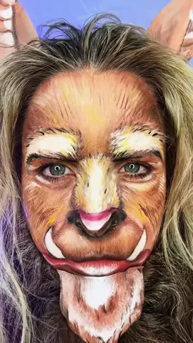 Becoming Beast-Beauty and the Beast 🥀 #halloweencostume #beautyandthebeast #makeuptransformation 