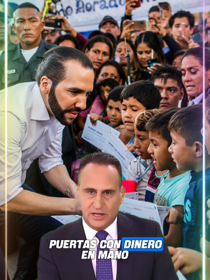 Bukele sorprende al mundo: dinero y esperanza para su pueblo #Bukele #RetornoDorado #BreakingNews #ElSalvador #impactomundial 