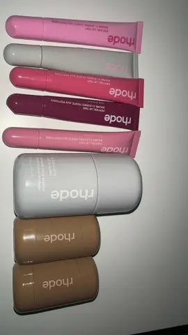 some of my favorites from @rhode skin 💗 #rhode #rhodeskin #creamblush #lipbalm #skincare 
