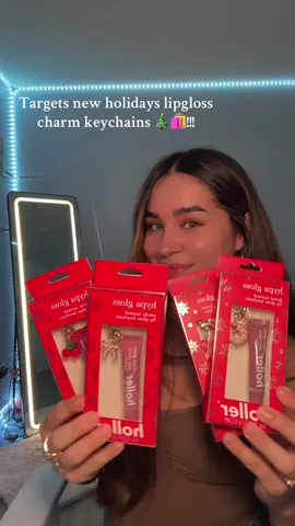 Target did it with this one!! For only $5 each too🫶🏼🫶🏼  @target #targetfinds #target #holidaysets #lipglosscharms 