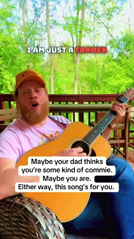 What’s next? I’m ant!fa? Psh. 😏 #protestsong #politicalsatire #folktok #singersongwriter #solidarity #comrades #satire  