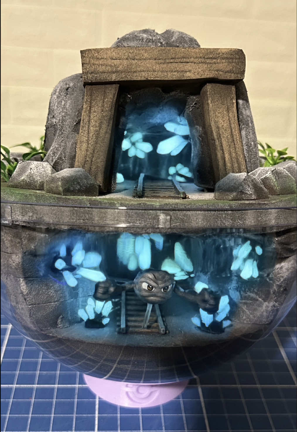 Paraíso Pokémon 074 - Geodude #arte #diorama 