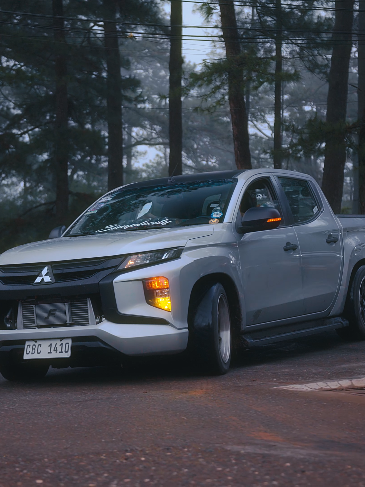 I hope fog's closer next time PS. The subject is not a client 😢, I hope you schedule your car 😁. #mitsubishi #mitsubishistrada #dieselnorthphilippines #colorgrading #carmeet