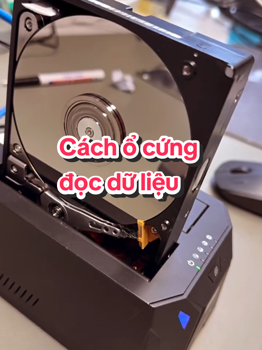 Cách đọc dữ liệu ổ cứng bị hỏng, đâu đơn giản như vậy!  Ae cần liên hệ  #ottocuudulieu  #cuudulieu 
