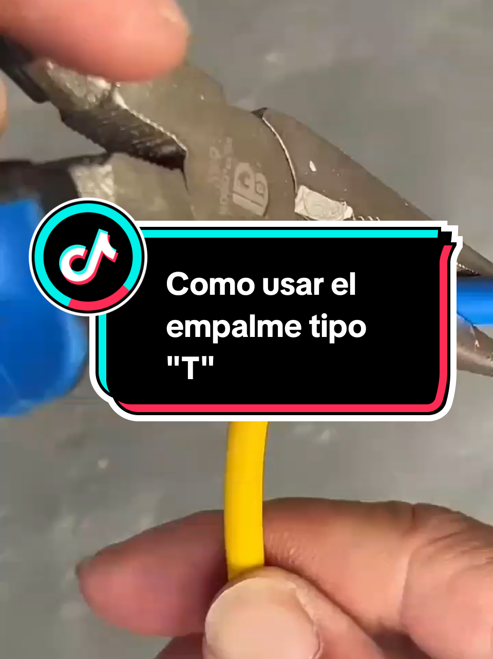 Sigueme para aprender a hacer reparaciones eléctricas🔌 Este empalme tipo 