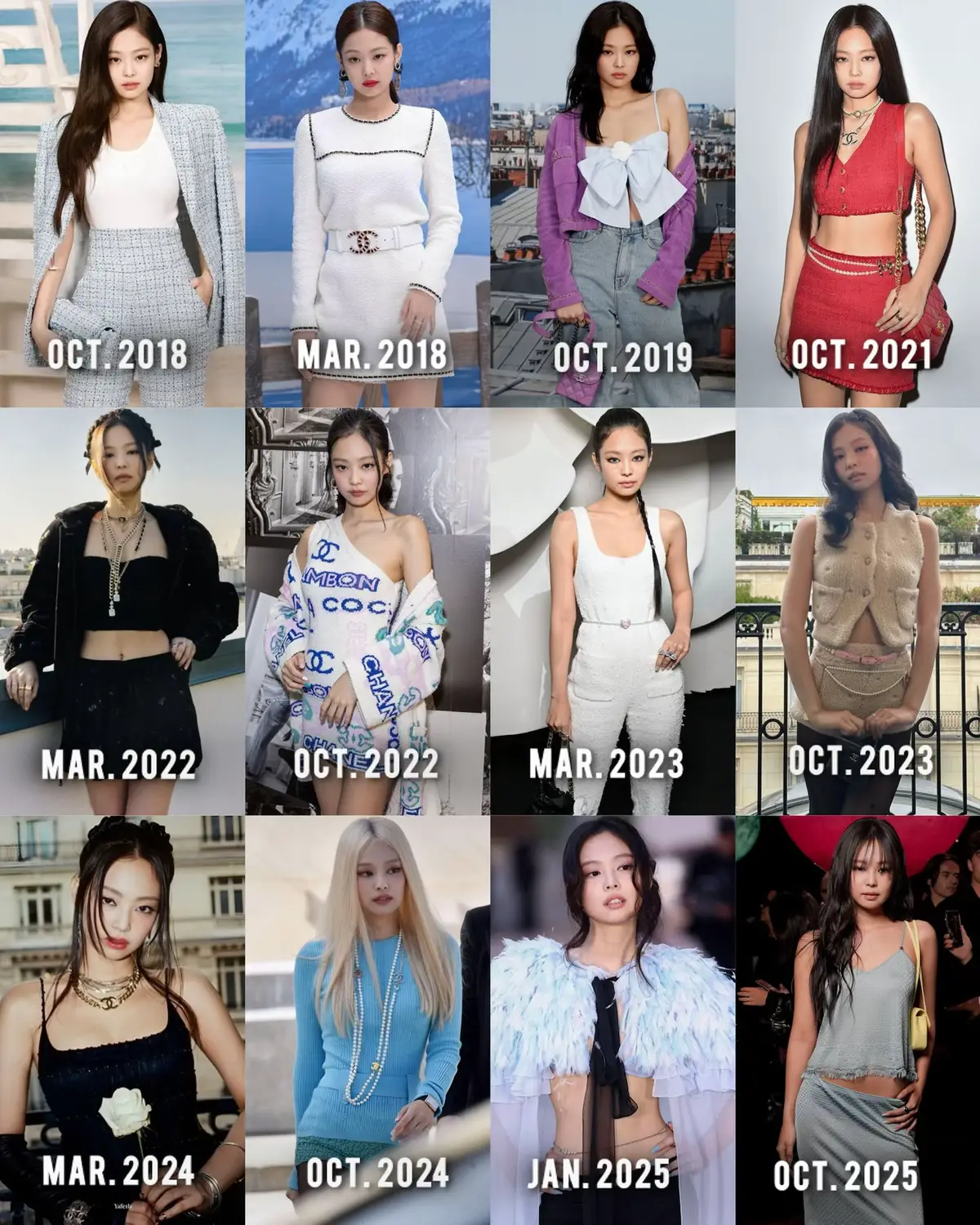 #JENNIE at the CHANEL Spring Summer 2026 show at #ParisFashionWeek  JENNIE PARIS FASHION WEEK #JENNIExCHANELSS26 #Jennierubyjane  #BLACKPINK  