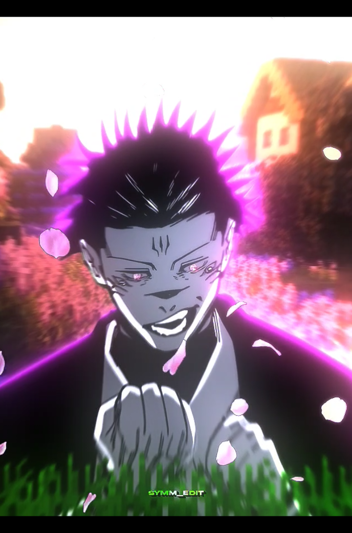 Ryomen Sukuna. . Edit By Me! lb:@fet0_  . #jujutsukaisen #jujutsukaisenedit #Minecraft #anime #sukuna 