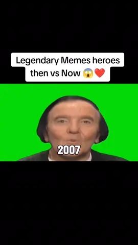 Legendary Memes heroes then vs Now 😱❤️