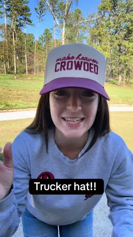 This trucker hat is such good quality & so cute! I love & know that you will too!  - #truckerhat #truckerhats #truckerhatstyle #makeheavencrowded #makeheavencrowded🤍 