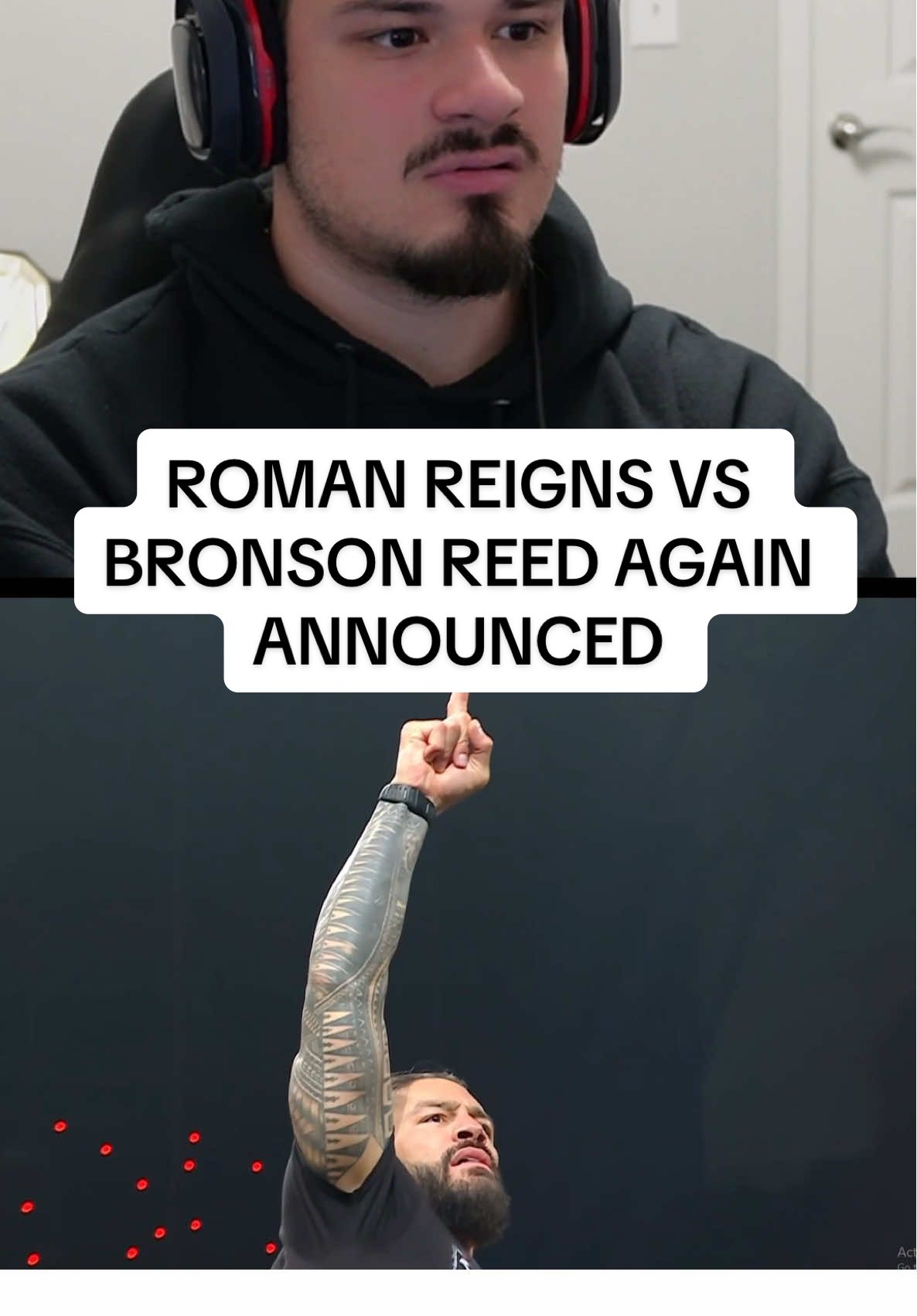 ROMAN REIGNS VS BRONSON REED ANNOUNCED. #WWE #wweraw #wwesmackeown #romanreigns #bronsonreed 