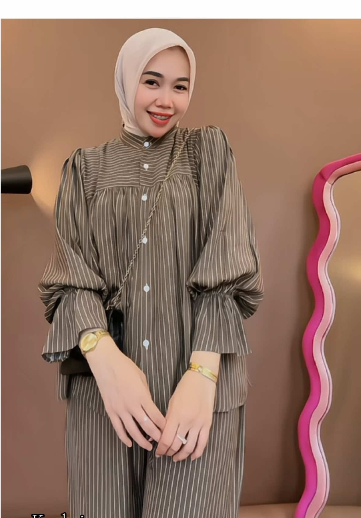 Wood 🤎🤎🤎🤎 #oneset #onesetkekinian #onesetmurah #ootdhijabstyle 