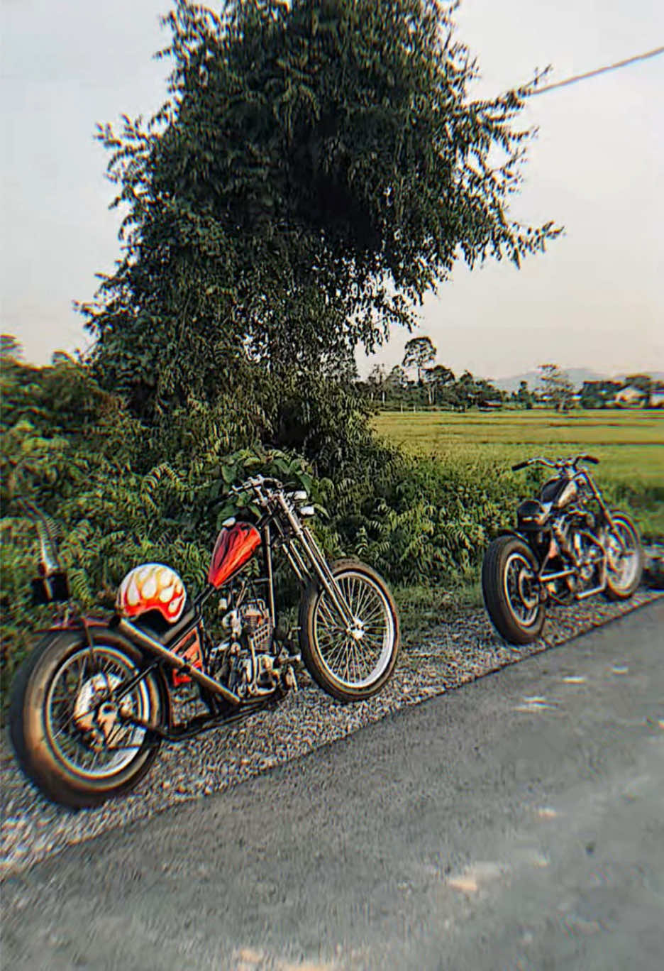 Chopperman 👊🤪 #fyp #motorcustomindonesia #chopperstyle #kendari #CapCut  @poisonchoppers @KABAYAN GARAGE OFFICIAL 