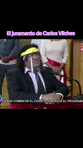 Carlos Vilches y su juramento jajaja  #carlosvilches #jb #picotino_futbolero 