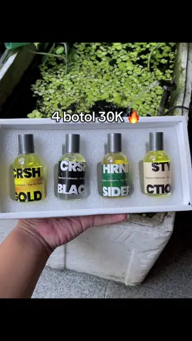 Rekomendasi parfum paket 4 botol dana pelajar ✨ #parfum 