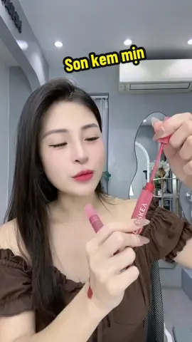 Son kem colorkey chất mềm mịn#son #sonkem #soncolorkey #nhungthone #nhunghaiphongreview 