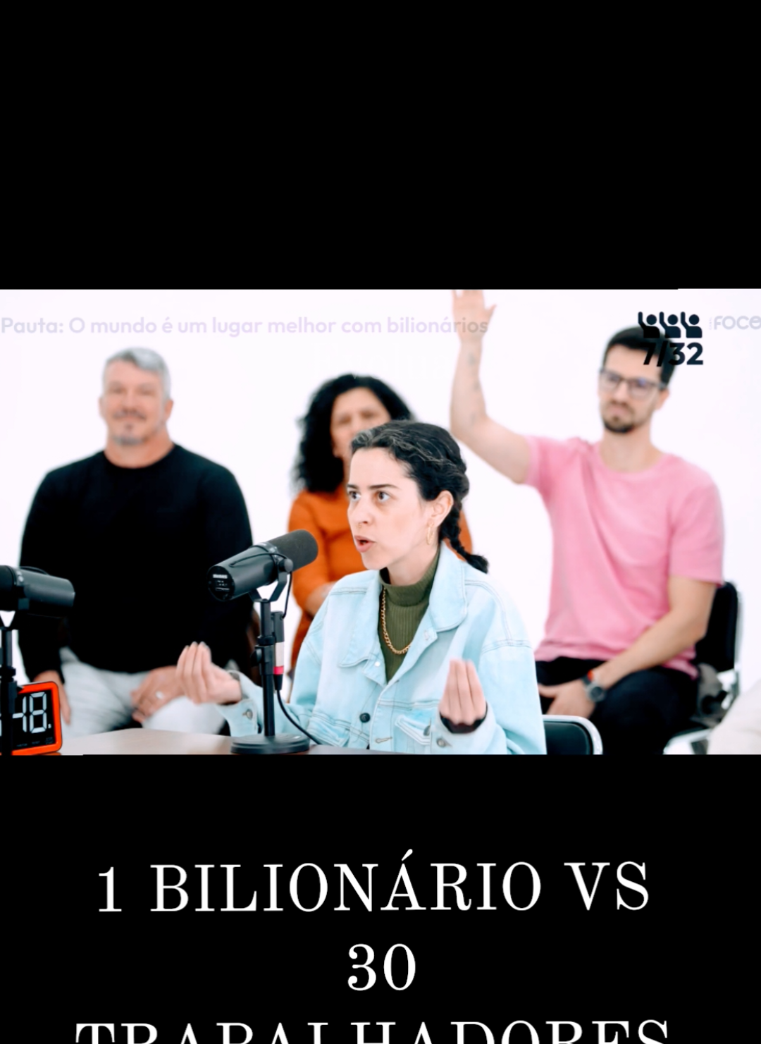 1 BILIONÁRIO VS 30 TRABALHADORES | ft. Flávio Augusto - PARTE 6 #debate 