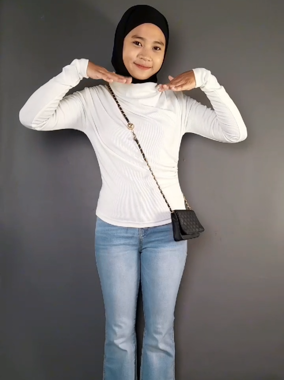 Ootd cutbray gmess 😍  #fyp #affiliate #affiliatetiktok #cutbray #cutbrayjeans 