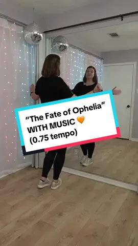 Need a slower, step-by-step tutorial? Check it out here ➡️  @Beg. Dance Tutorials w/ Carrie  🧡🩵🧡🩵 Choreo: (the other) Mandy Moore 🎶: @Taylor Swift  #ophelia #taylorswift #dancetutorial #thefateofophelia #dancetrend 