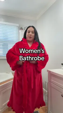 A stunning bathrobe with ruffles 😍 #christmasgiftideas #giftsforher #giftideasforher #tiktokshopblackfriday  *Disclaimer: Price is accurate at time of posting. Sales, coupons, and discounts are subject to change at any time* 