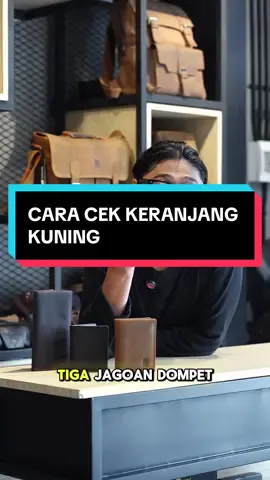 CARANYA GAMPANG BANGET DAN GA RIBET NIH . Oke jadi skg paham kan klo gue bilang, cek keranjang kuning aja. Oke #keranjangkuning #klikkeranjangkuning #dompet #dompetkulit #dompetpria 