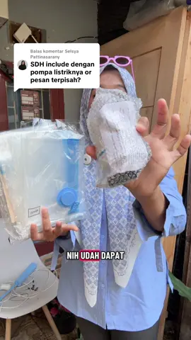 Membalas @Selsya Pattinasarany tidak terpisah ya kak sudah sepaket plastik vacum dan pompa nya 