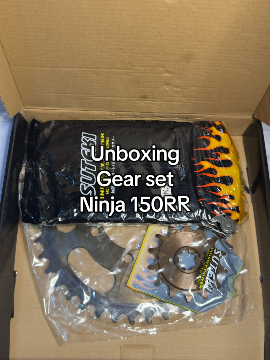 #gearset #suteki #ninja #ninja150rr 