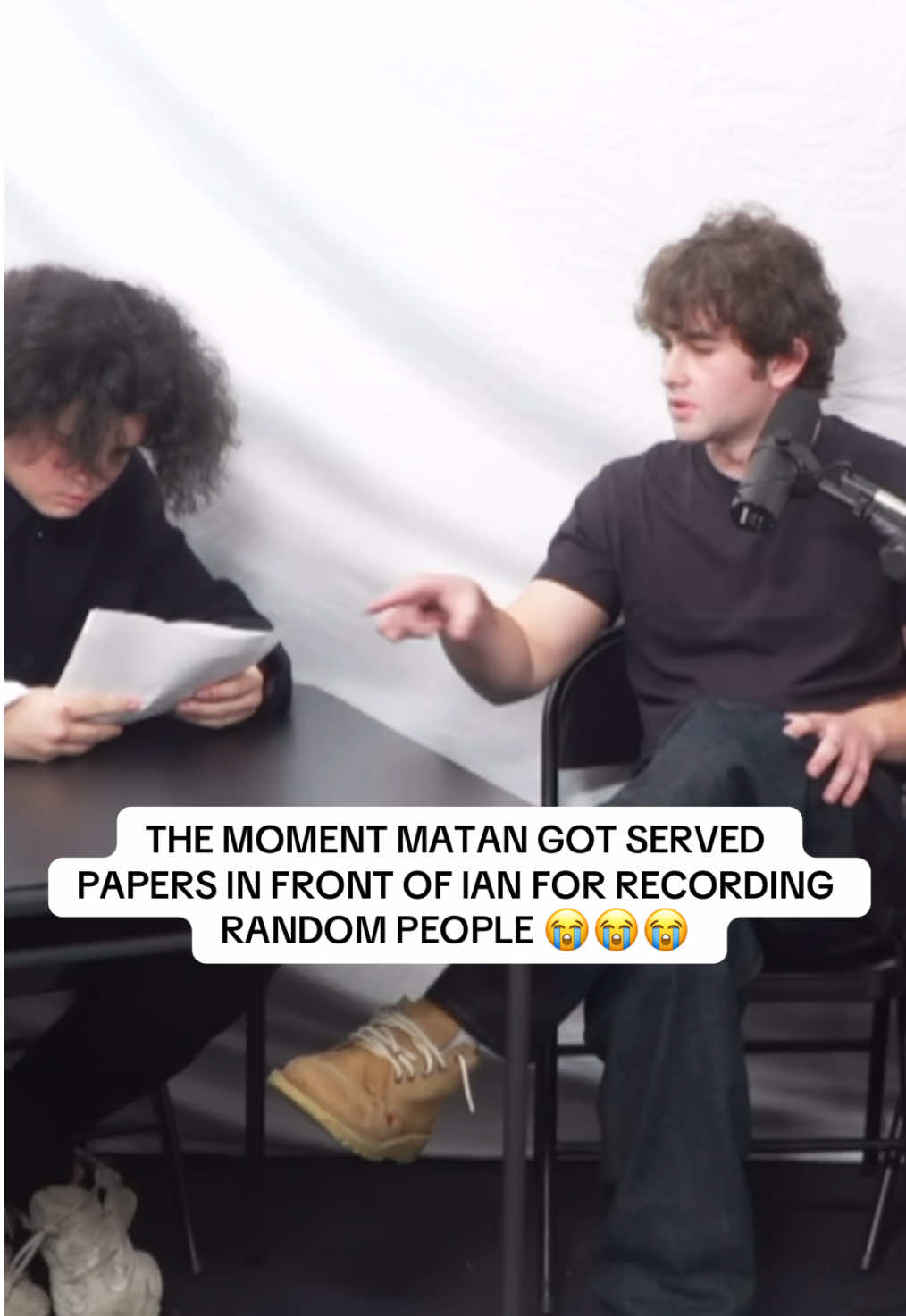 Recording random people even had Ian confused 🤣🤣🤣 #ian #fyp #foryou #viral #matan 