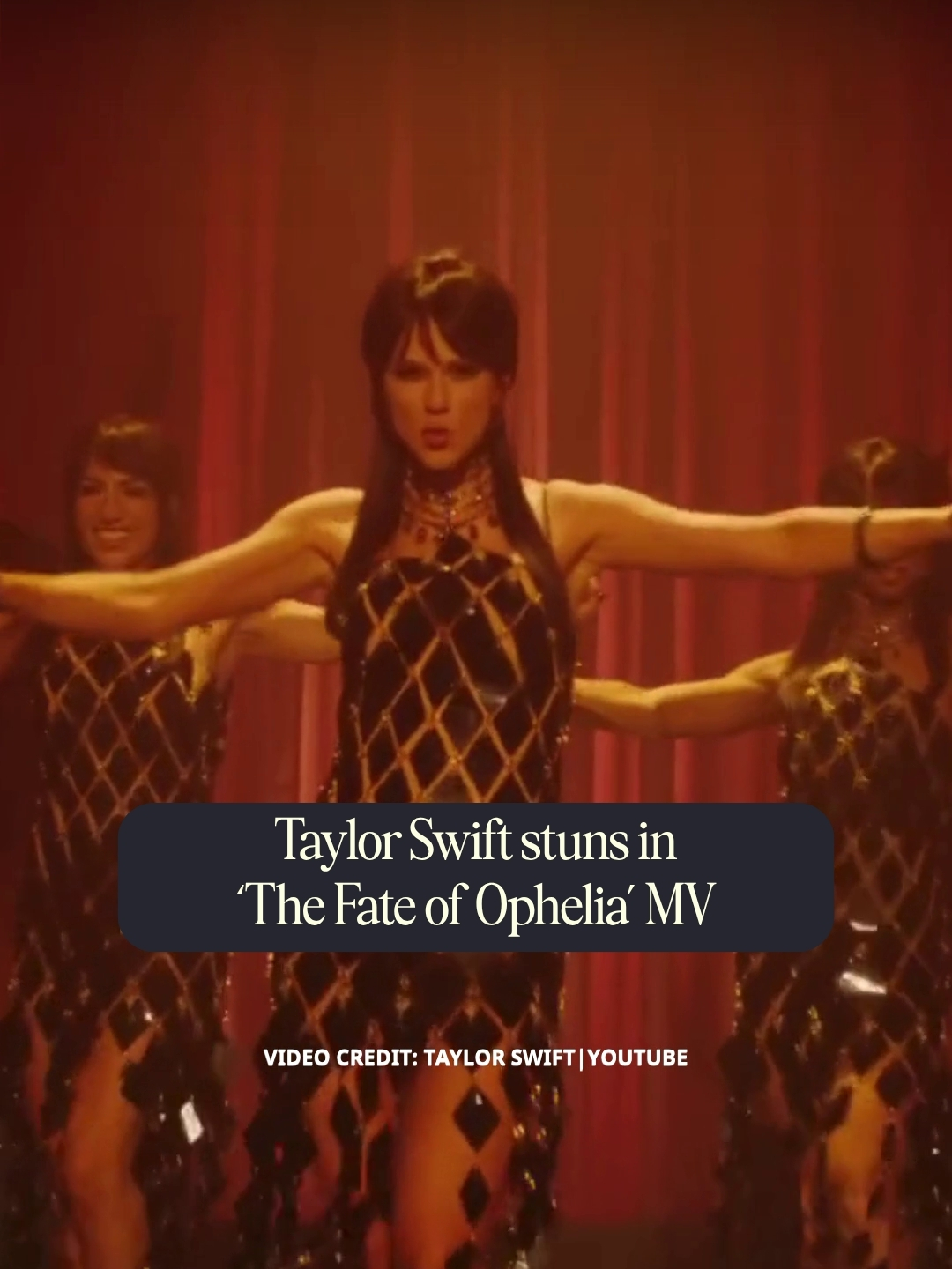 #TheFateOfOphelia's MV is out now! The music video features Taylor Swift's #ErasTour dancers, moving through a range of costumes and vivid settings. #EntertainmentNewsPH #celebritynewsph