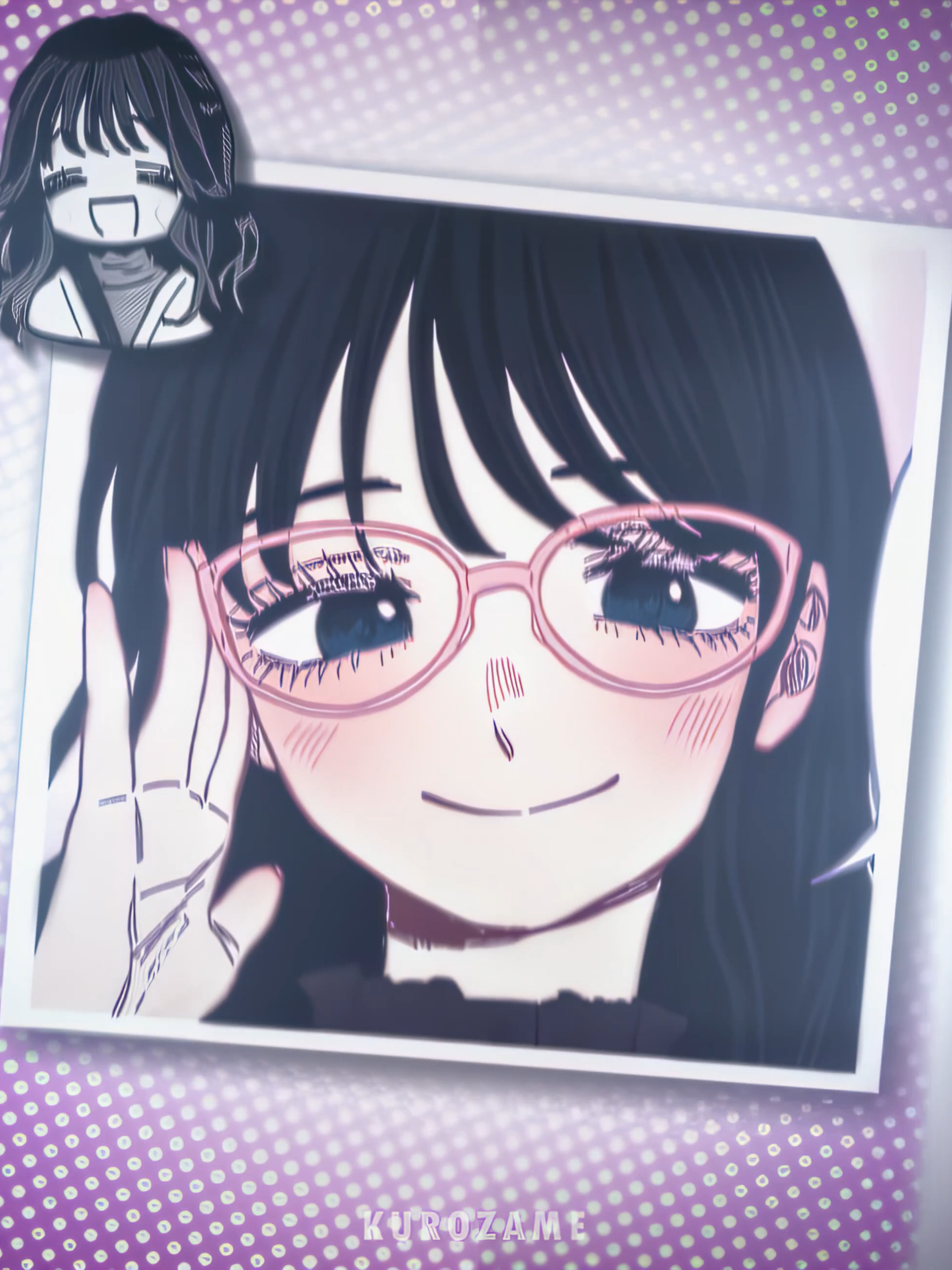 Waguri x this trend 💜🍥#waguri #wagurikaoruko #anime #animeedit #kaoruhanawarintosaku #amv