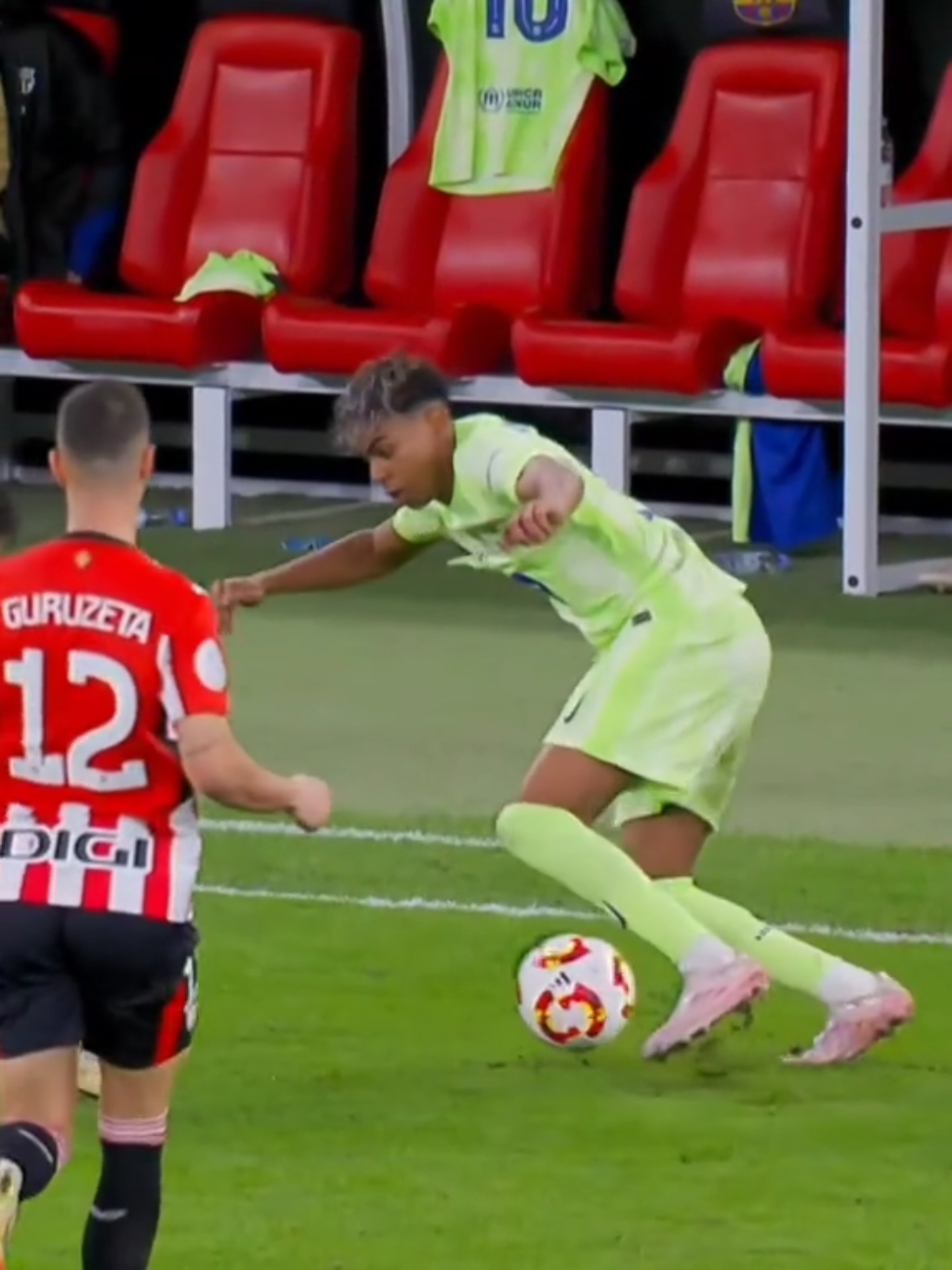 yamal cooking athletic bilbao 🔥  #yamal #barcelona #bilbao #football 