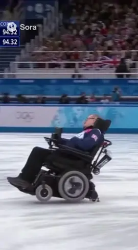 the slow-mo replay 😭😭😭 #sora #ai #stephenhawking #olympics #fypシ゚viral 