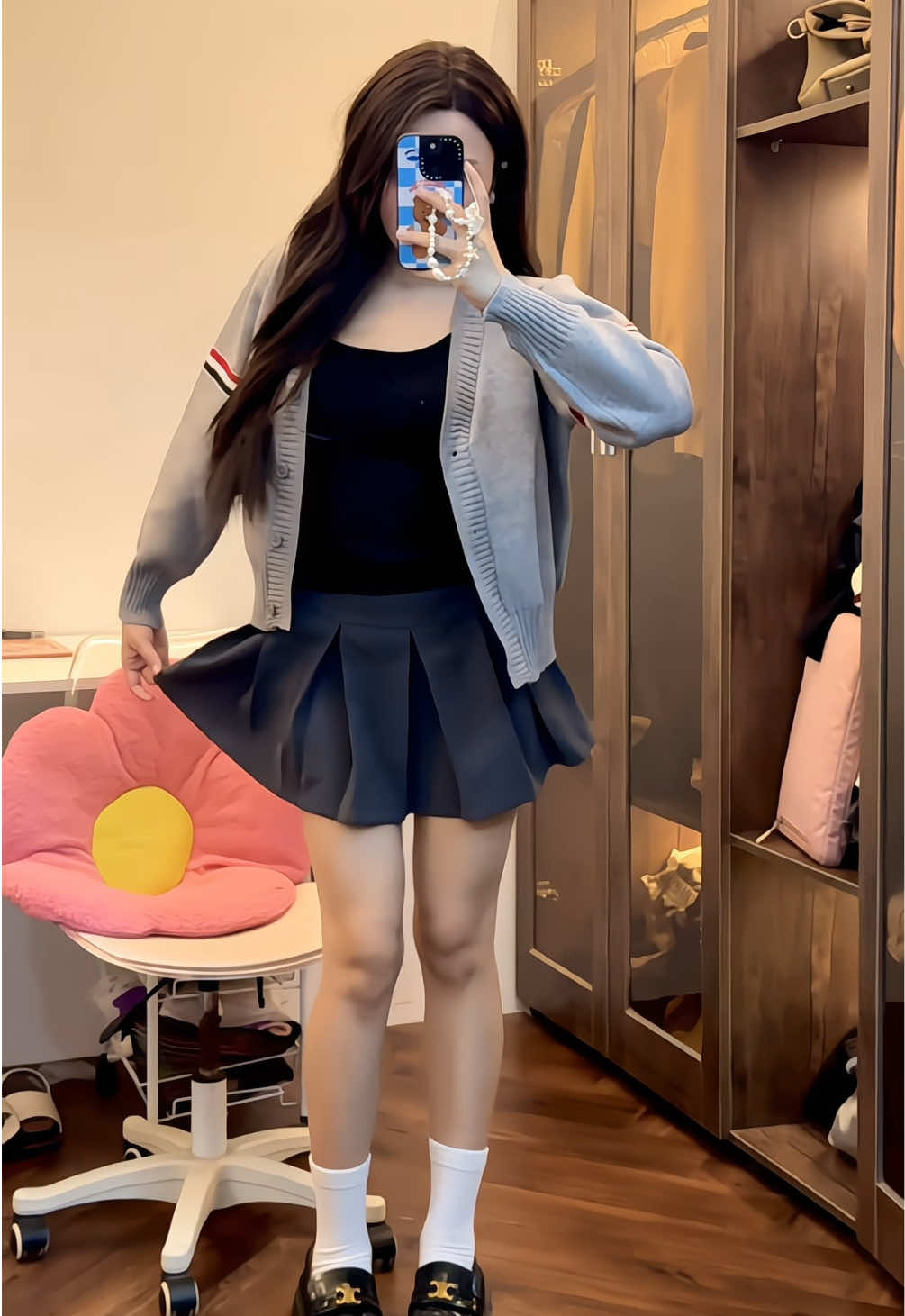 Cardigan chân ái cho mùa thu đông năm nay #fyp #xuhuong2025 #aolendetkim #cardigan #htique 