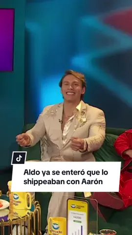 @Aldo T De Nigris toma con humor el shippeo con @Aaron Mercury #Original #LaCasaDeLosFamososMx 