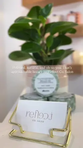 Your reminder to do something luxurious (and a little bit fun) for yourself this week.  At Reflect Co. Salon, we believe luxury should feel approachable — from our Davines exclusive color services and nourishing treatments to the Reflect Refreshments that make your visit feel like a mini escape. Whether you’re craving a soft glow-up, a full color refresh, or just a little “me time,” we’ve got you covered — latte, mocktail, or bubbly in hand. 🥂 Go ahead and treat yourself — your hair deserves it! Book your service today — link in bio. Can’t wait to see you and spoil you Reflect Co. style.