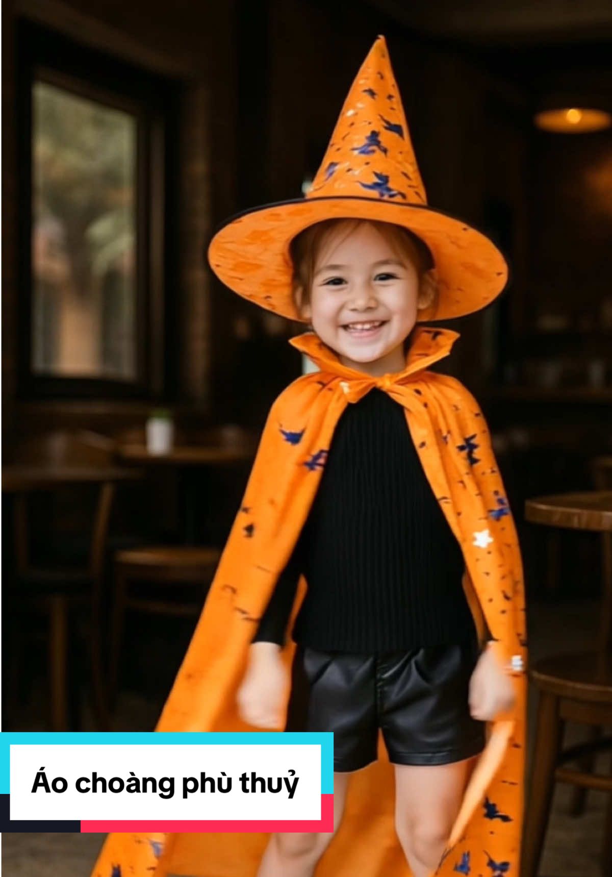 Áo choàng phù thuỷ siêuuuuuu xinh #tiktokviral #xuhuongtiktok #halloween #halloweenlook #halloween2025 