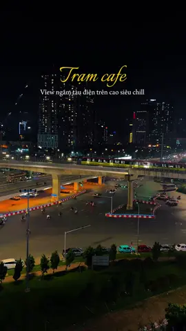 Trạm coffee 📍 Số 20 Hồ Tùng Mầu - Mai Dịch - Cầu Giấy - Hà Nội View siêu chill ngắm thành phố và tàu điện trên cao  #hanoi #muathuhanoi #quancafedep #cafehanoi #reviewcafe 